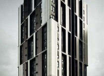 Social housing tower in plaza europa / roldan + berengué, arqts