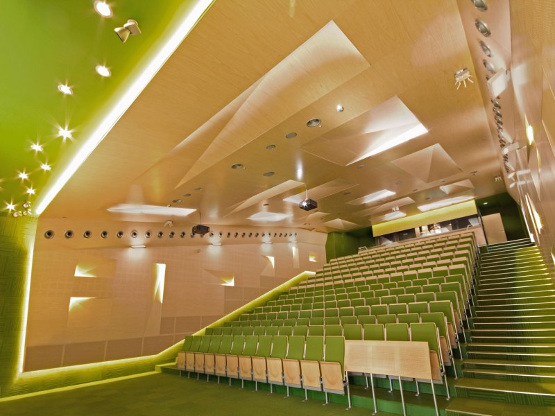 A, B, C Lecture halls at Silesian University of Technology / Zalewski Architecture Group