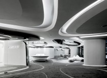 Sky soho leasing showroom / gap architects