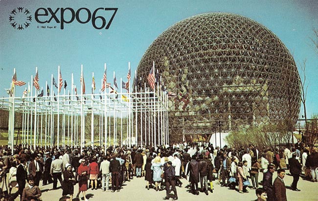 Expo 67 Taking Shape (1966)