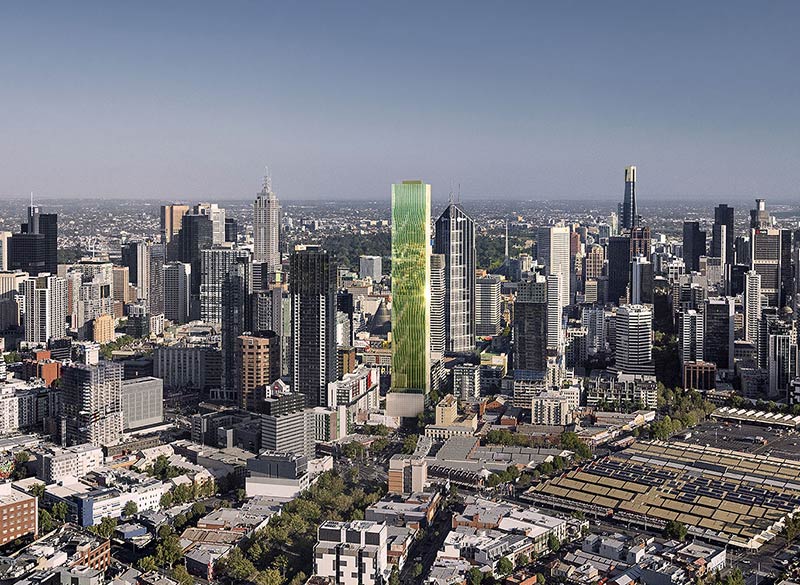 Victoria One tower by Elenberg Fraser Architects