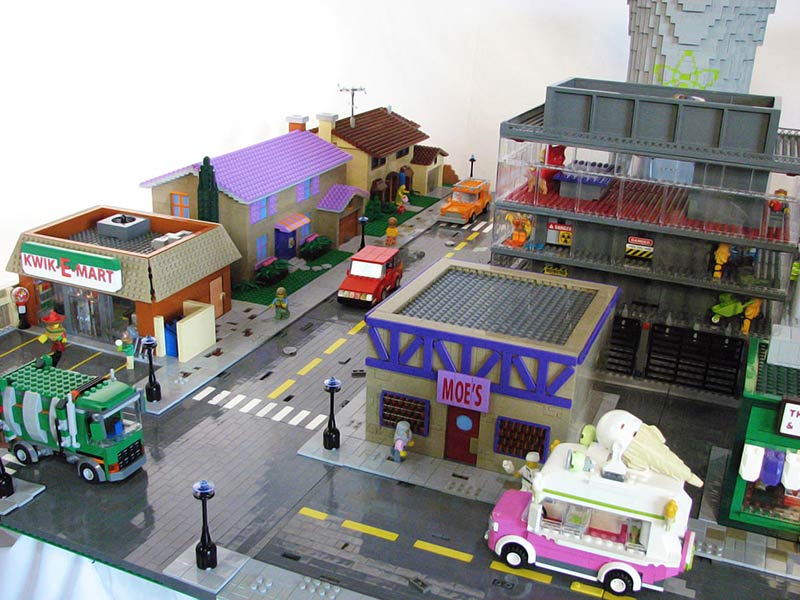 The Lego Version of Springfield Is the Best Simpsons Fan Tribute Ever