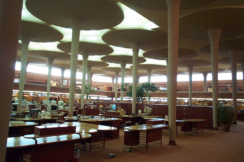 Under the Lily Pads - Frank Lloyd Wright's SC Johnson Administration Building