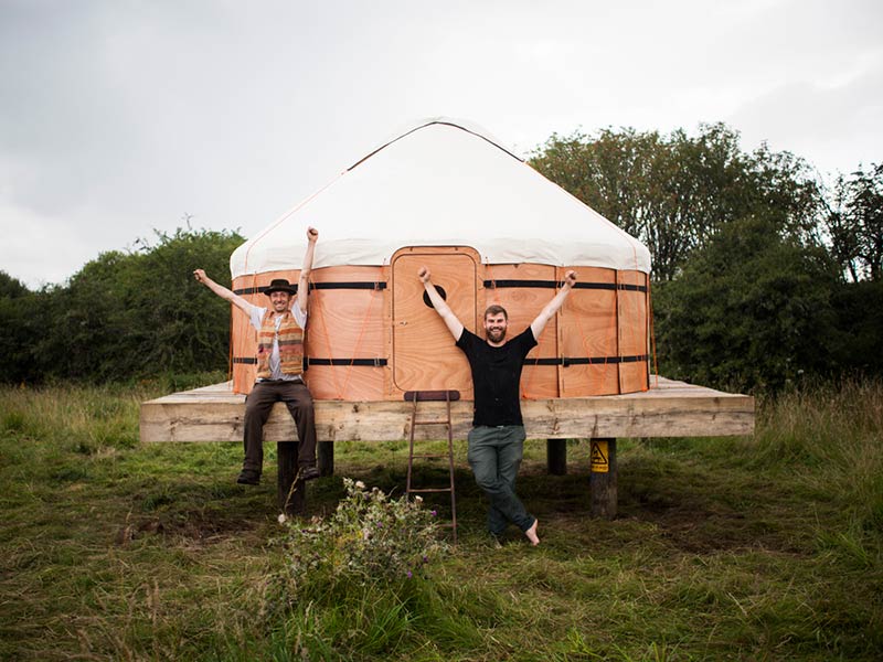 A handcrafted, $7,500 yurt that’s far cooler than your house