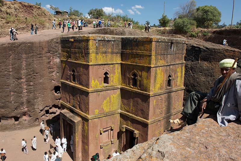 Ancient rock churches put ethiopia back on tourist map