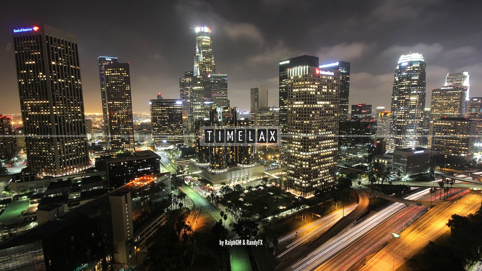 Los Angeles Time-Lapse - TimeLAX 03 - Supermoon