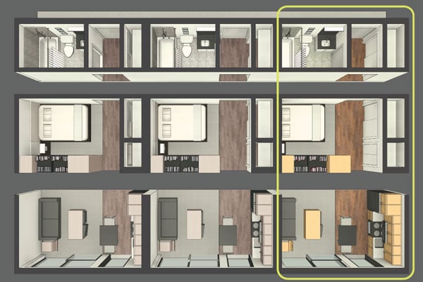 Are pre-fab micro units the solution to millennial urban design?
