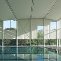 Renovation and extension of the swimming pool kibitzenau / dietmar feichtinger architectes