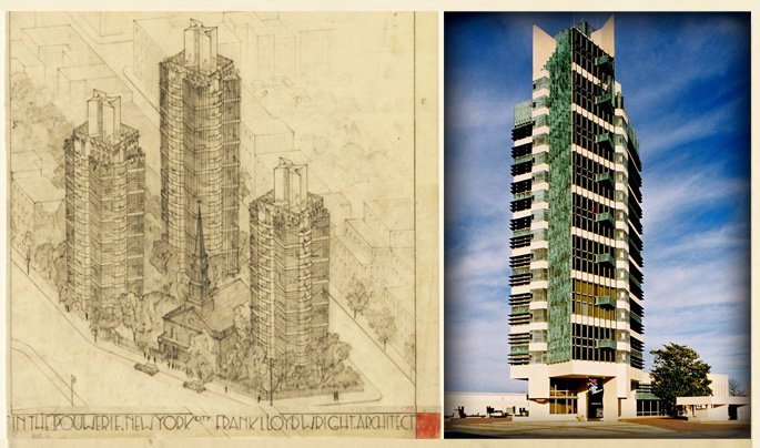 Frank Lloyd Wright Designs Destined for NYC But Never Built