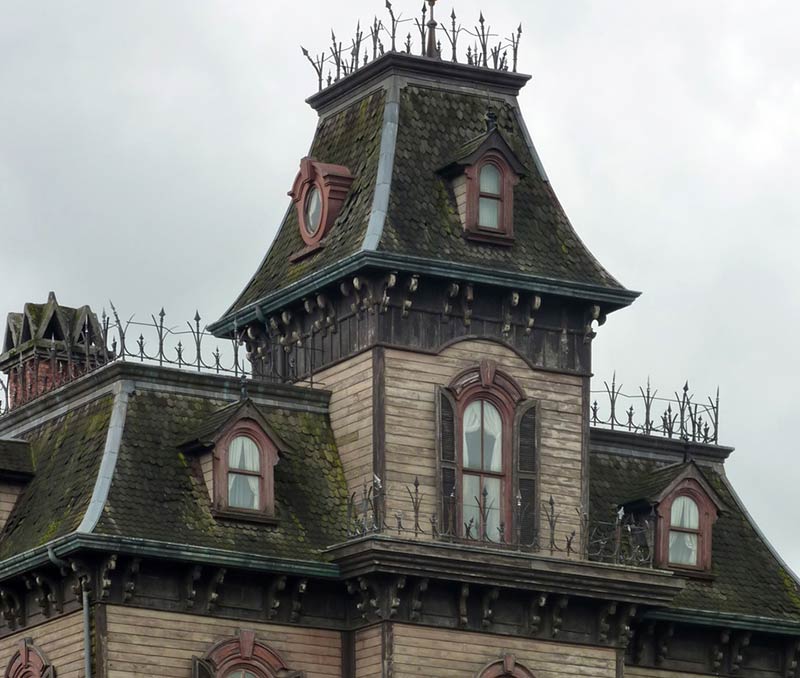 Haunted mansion, Disneyland Paris