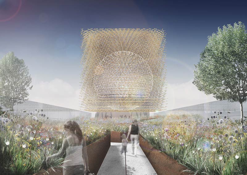 UK Pavilion at Milan Expo 2015 / Wolfgang Buttress design