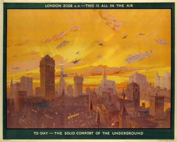 The 1926 painting that foresaw how London would look today