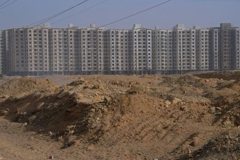 Fighting a housing crisis, egypt builds towers in the desert