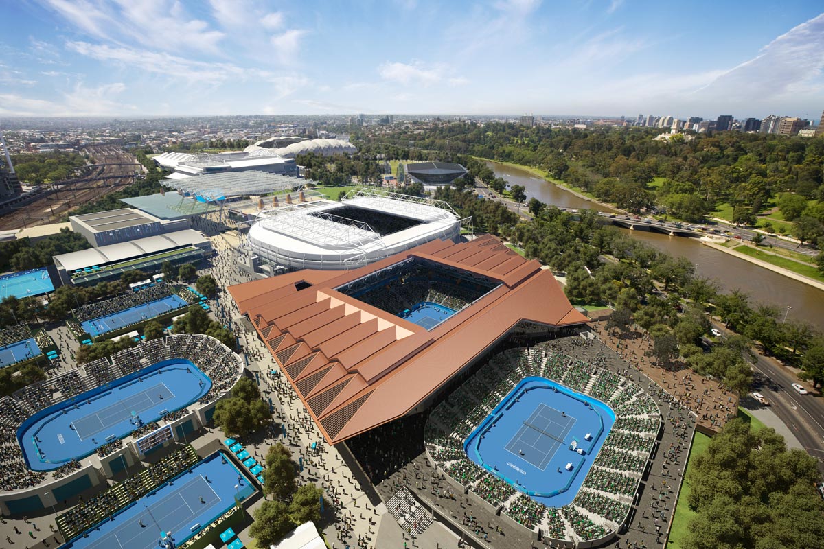 Margaret court arena’s time to shine