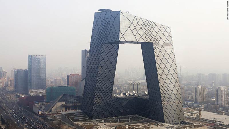 Cctv tower, beijing, 2012. Rem koolhaas / office for metropolitan architecture