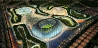 In this handout image supplied by Qatar 2022 The Al-Wakrah stadium complex is pictured in this artists impression as Qatar 2022 World Cup bid unveils it's stadiums on September 16, 2010 in Doha, Qatar