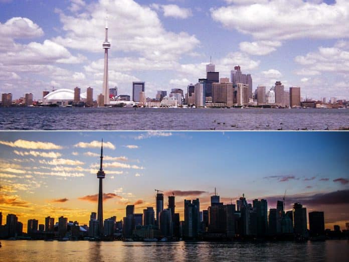 Toronto skyline’s ‘absolute transformation’ captured by two photos taken 13 years apart