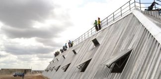 A revolutionary new football stadium in Kenya