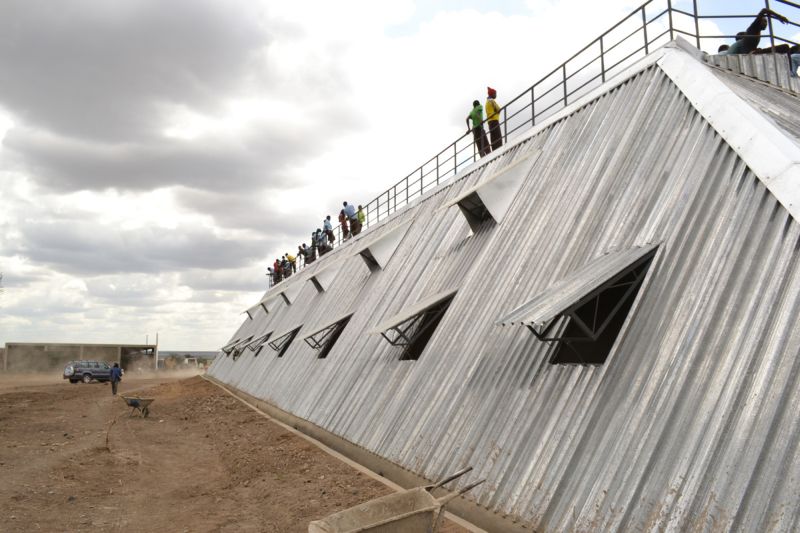A revolutionary new football stadium in kenya