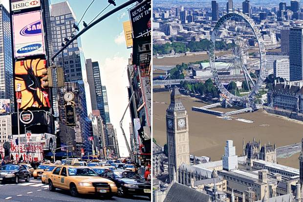 Edward glaeser: two great cities - but london has the edge now over new york