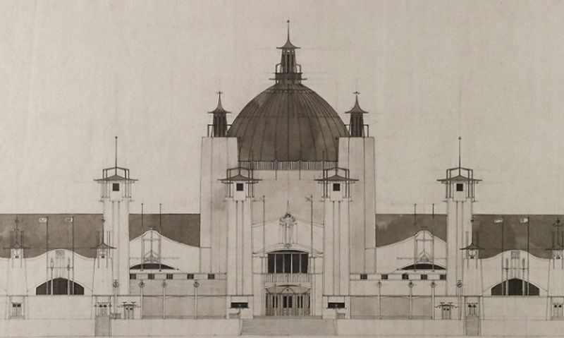 Rennie Mackintosh’s 1898 International Exhibition design
