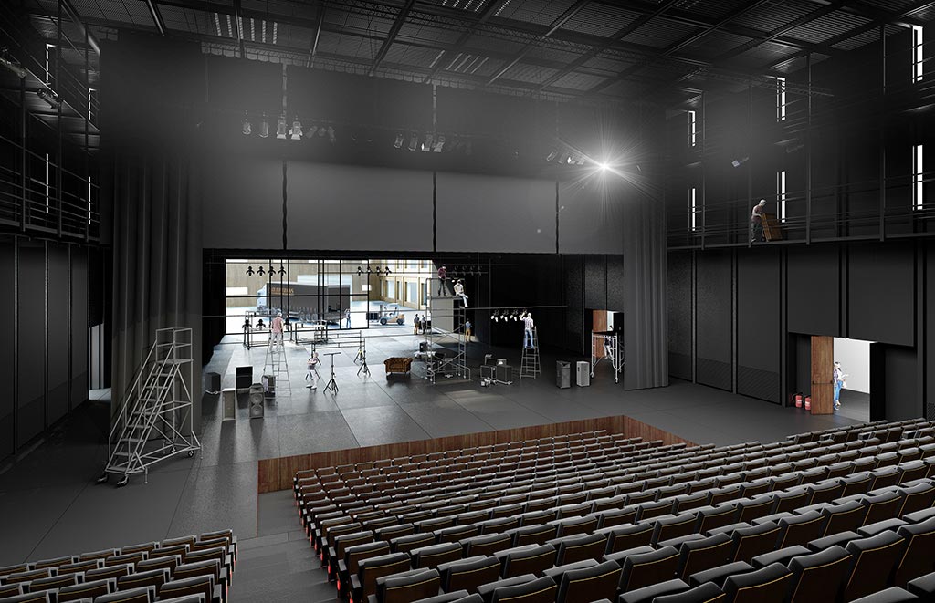 Le maillon theater, strasbourg, france / lan architecture