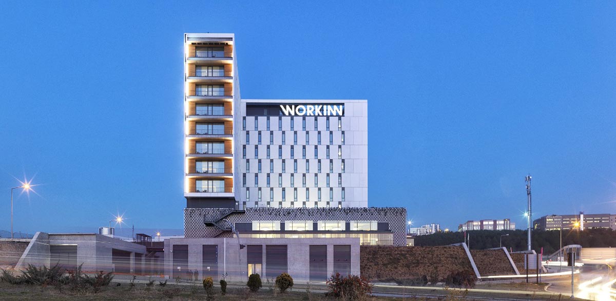 Hotel workinn, turkey / cinici architects