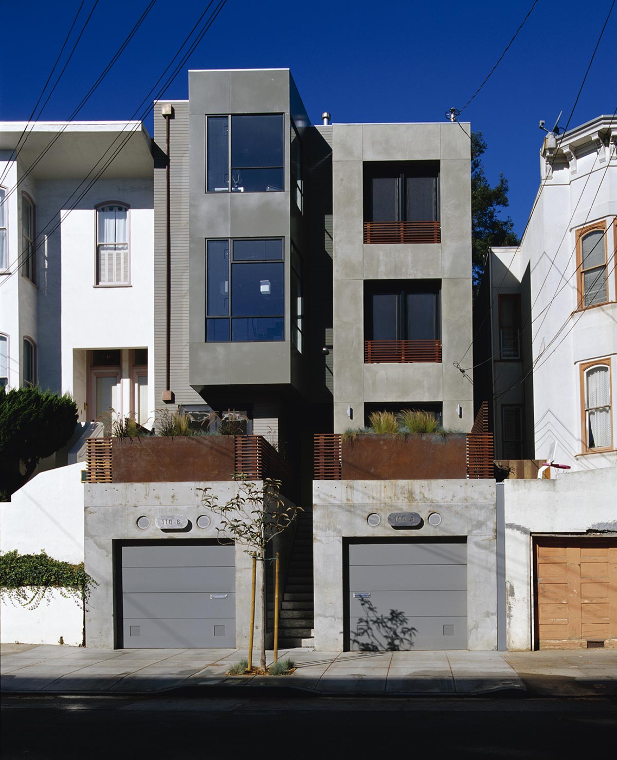 110 Chattanooga Street Duplex, San Francisco / Zack de Vito Architecture