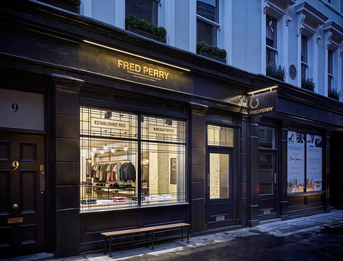 BuckleyGrayYeoman completes 9 Henrietta Street for Fred Perry in Covent Garden