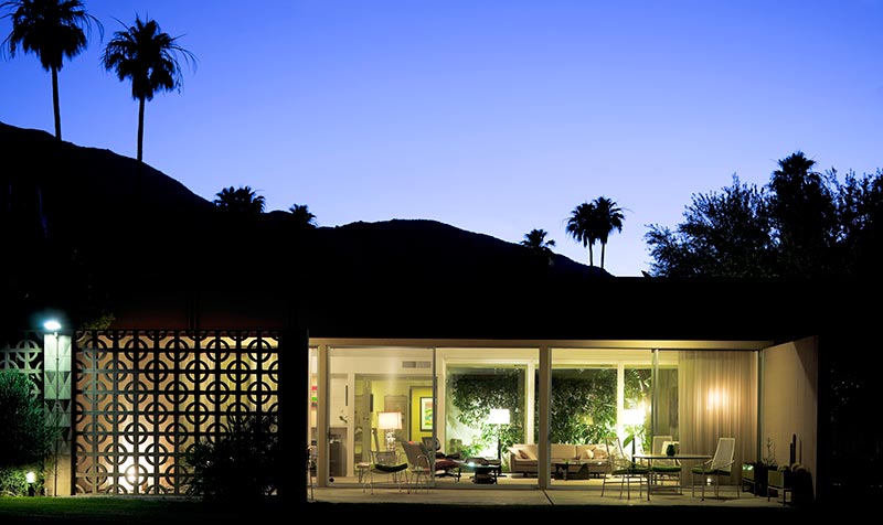 Palm springs celebrates mid-century modernism one house at a time