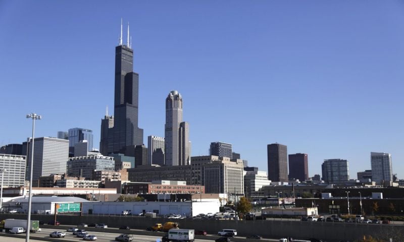 Blackstone to buy former sears tower in chicago for $1. 3bn