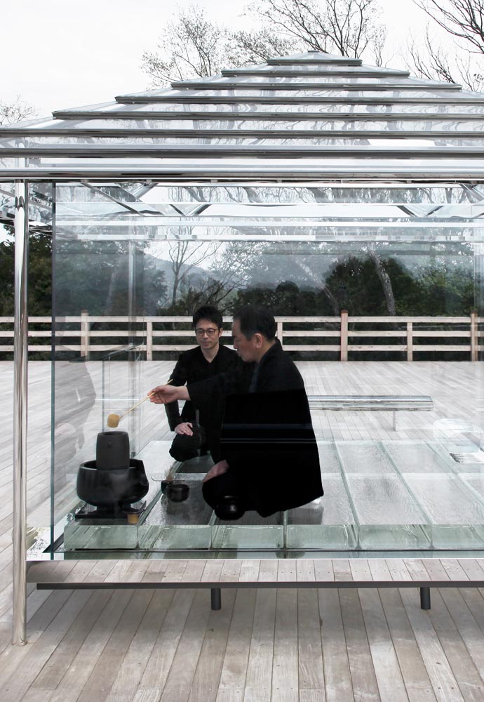 Kou-an glass tea house / tokujin yoshioka