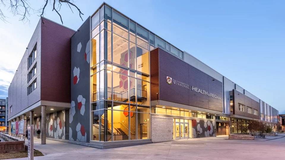 Tour University of Winnipeg new Health & RecPlex expansion