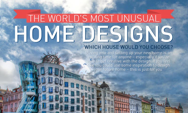 [Infographic] - The World's Most Unusual Home Designs