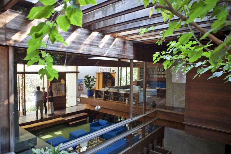 A treetop tour of Ray Kappe's Californian abode