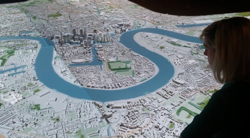Someone's built a 12.5 metre 3D model of London - and you can play with it