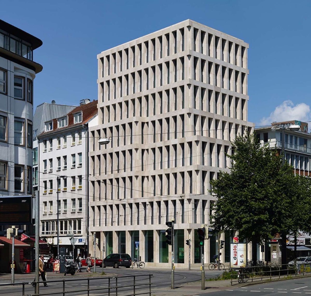 Stadthaus bahnhofstrasse, office building, bremen / max dudler