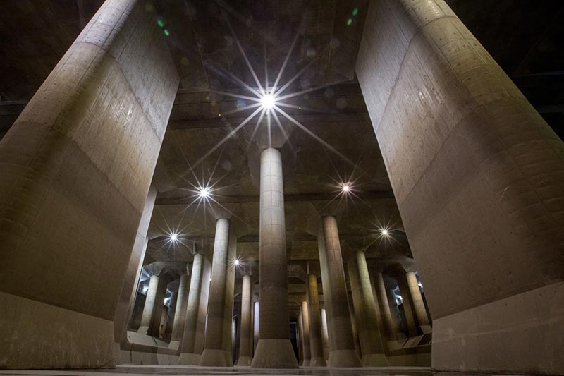 Tokyo Has the Largest Underground Water Tank in the World