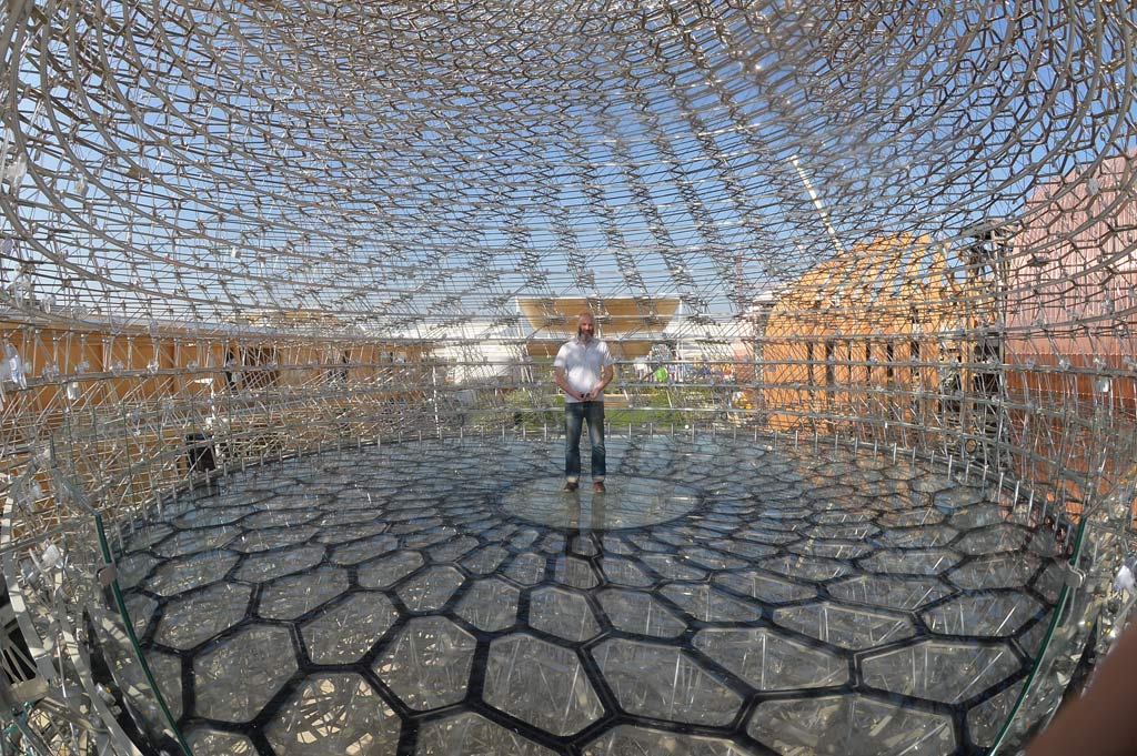 Stage one constructs impressive uk pavilion for milan expo 2015