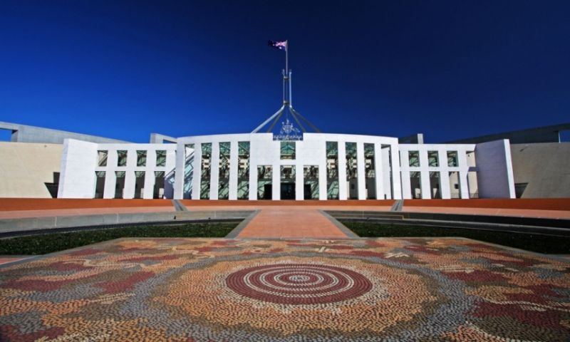 Canberra's Parliament House: a 'symbol of national identity'