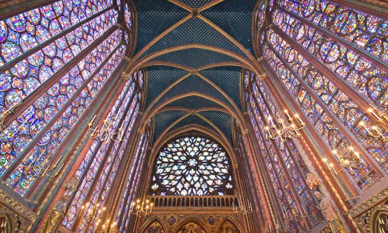 Laser surgery restores Sainte-Chapelle stained glass window to Gothic glory