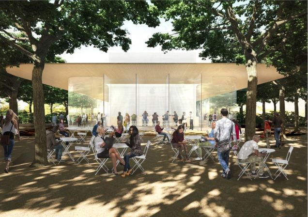 Apple's Cupertino Campus Will Have an "Observation Deck" For Fans