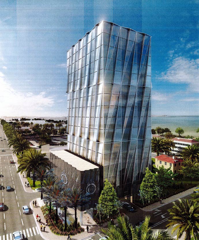 Grosskopf Plans 17-Story Arquitectonica Office Building in Miami's Sunny Isles