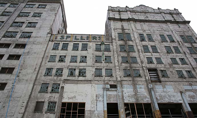 Millennium Mills: developers catch up with Docklands' last relic