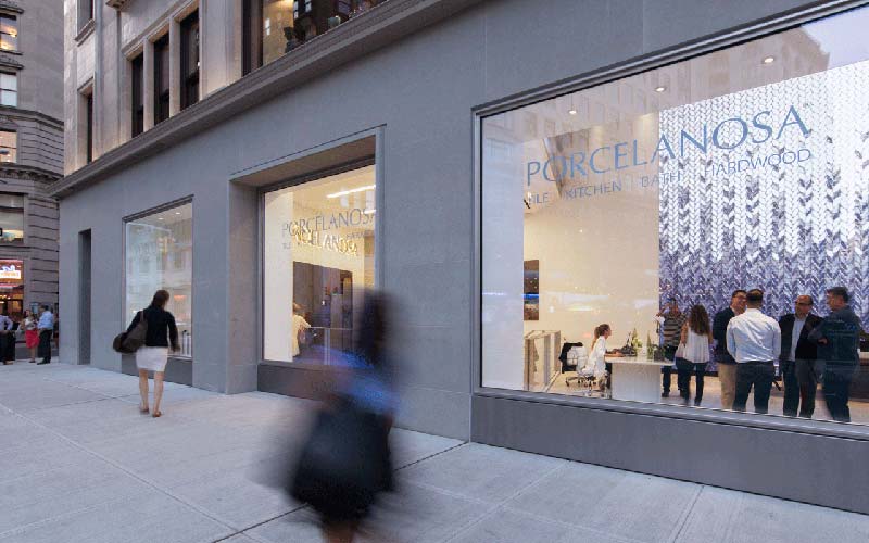 Foster's porcelanosa showroom in new york is now open