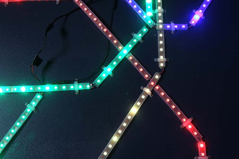 MIT student builds real-time MBTA map into wall using LED lights