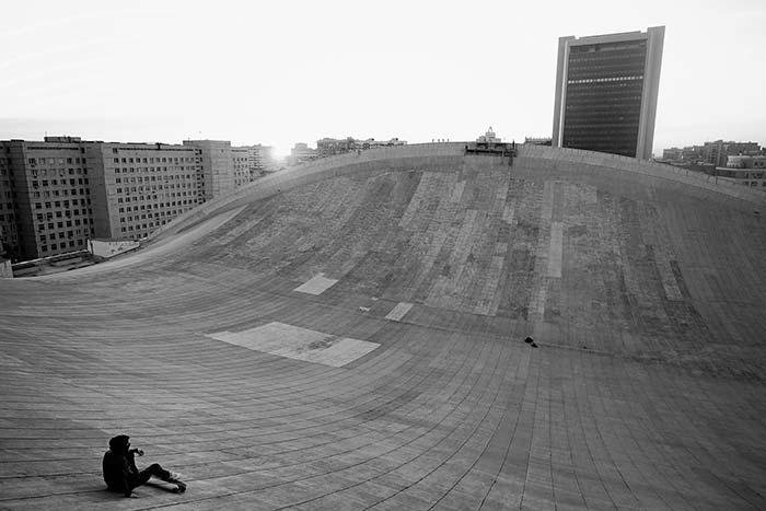 The secret skateboarding paradise on top of moscow's soviet-era buildings