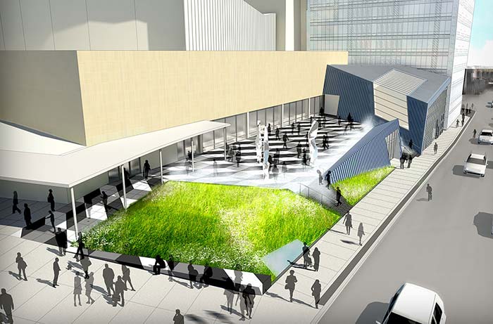Plaza at toronto's yonge and front will offer new way