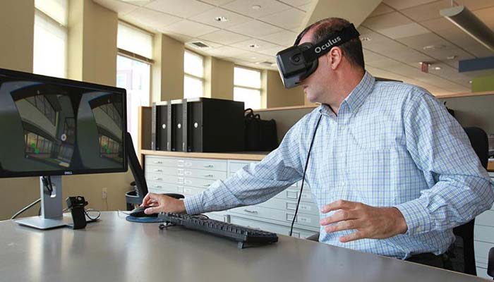 Architecture firm turns to virtual reality to show off building designs