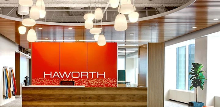 Perkins+will unveils haworth los angeles showroom